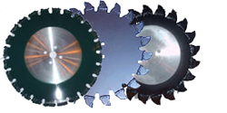 Replacement Trencher cutting blades and blade holder parts
