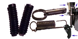 Wire Feeders and kit parts for DMR trenchers - tillers